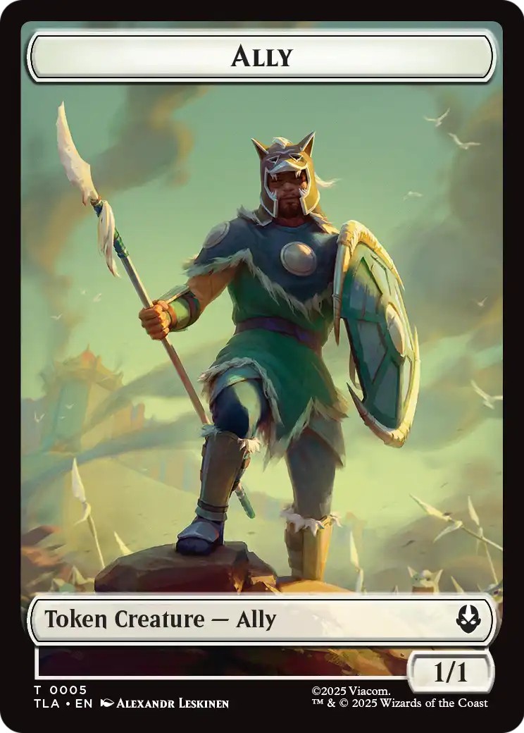 2025 Magic: The Gathering Avatar: The Last Airbender Tokens 2025 Magic: The Gathering Avatar: The Last Airbender Tokens #5 tr