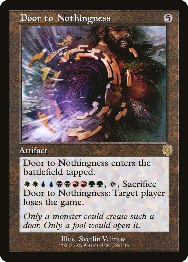 2022 Magic: The Gathering The Brothers' War Retro Artifacts 2022 Magic: The Gathering The Brothers' War Retro Artifacts #14 t