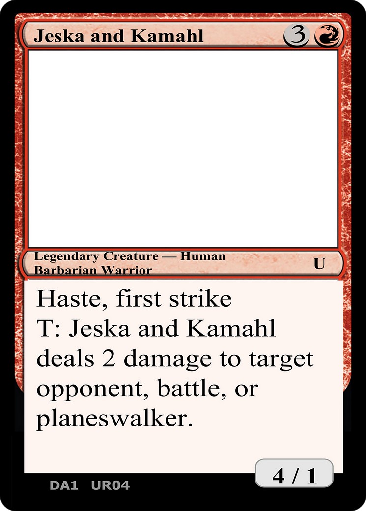 Jeska and Kamahl - Image 1
