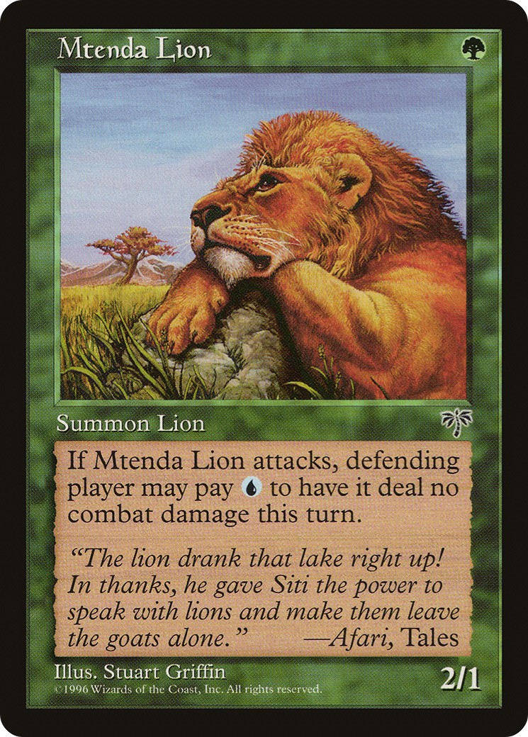Mtenda Lion - Image 1
