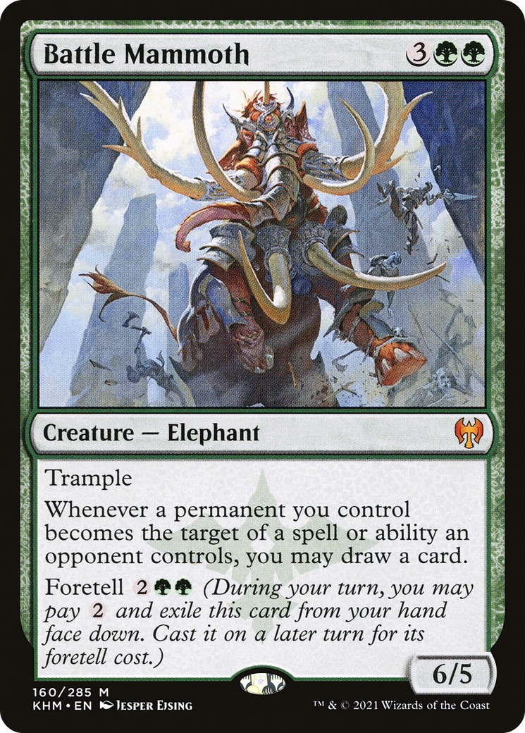 2021 Magic: The Gathering Kaldheim 2021 Magic: The Gathering Kaldheim #160 trading card
