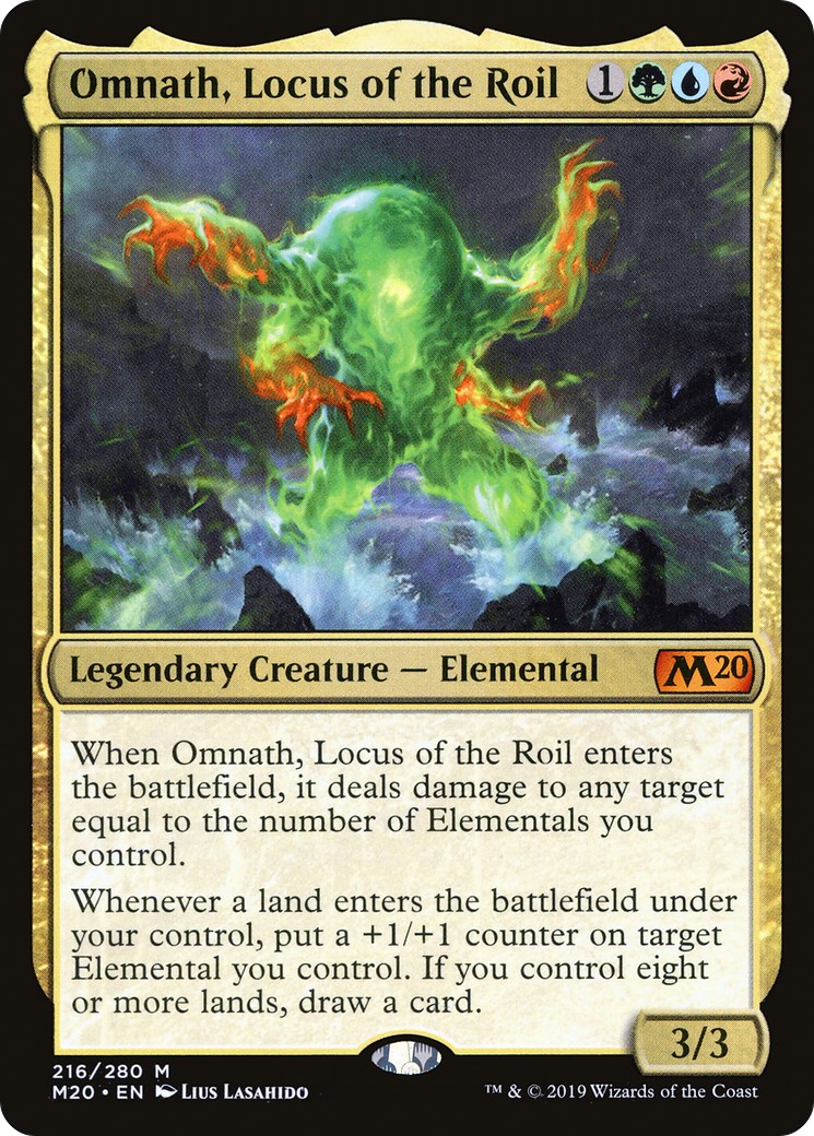 2019 Magic: The Gathering Core Set 2019 Magic: The Gathering Core Set #216 trading card
