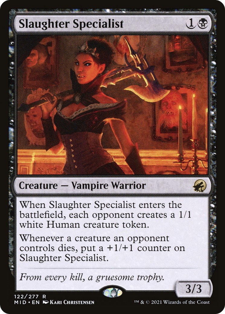 2021 Magic: The Gathering Innistrad: Midnight Hunt 2021 Magic: The Gathering Innistrad: Midnight Hunt #122 trading card