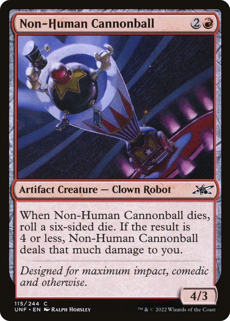 2022 Magic: The Gathering Unfinity 2022 Magic: The Gathering Unfinity #115 trading card
