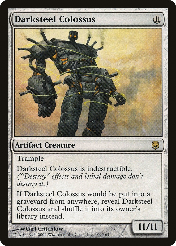 2004 Magic: The Gathering Darksteel 2004 Magic: The Gathering Darksteel #109 trading card