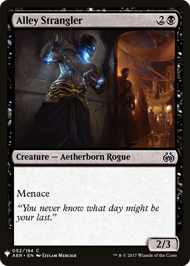 2019 Magic: The Gathering The List 2019 Magic: The Gathering The List #AER-52 trading card