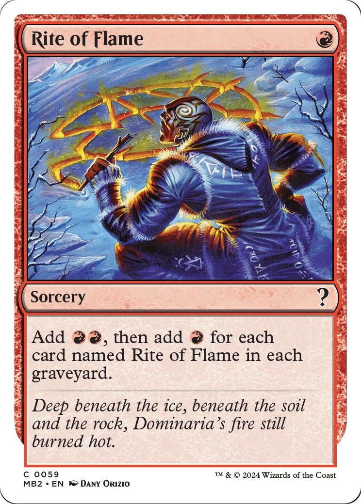 2024 Magic: The Gathering Mystery Booster 2 2024 Magic: The Gathering Mystery Booster 2 #59 trading card