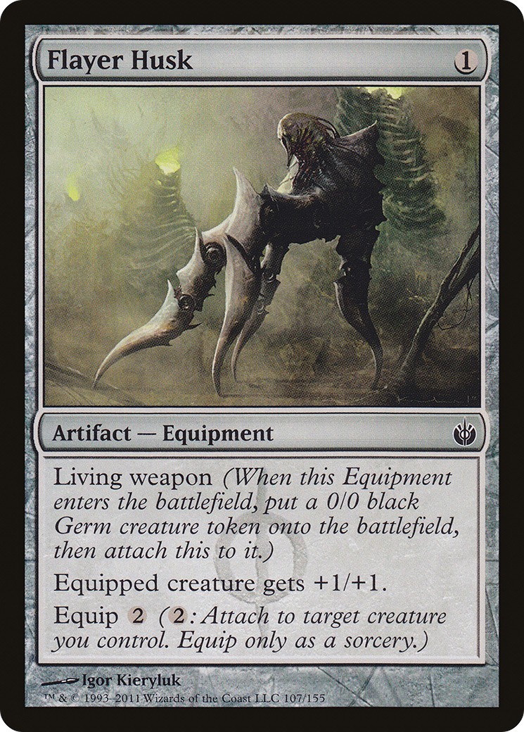 2011 Magic: The Gathering Mirrodin Besieged 2011 Magic: The Gathering Mirrodin Besieged #107 trading card