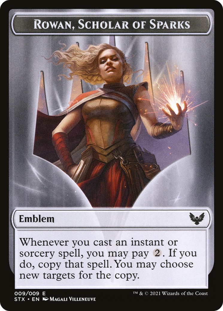 Rowan, Scholar of Sparks Emblem - Image 1