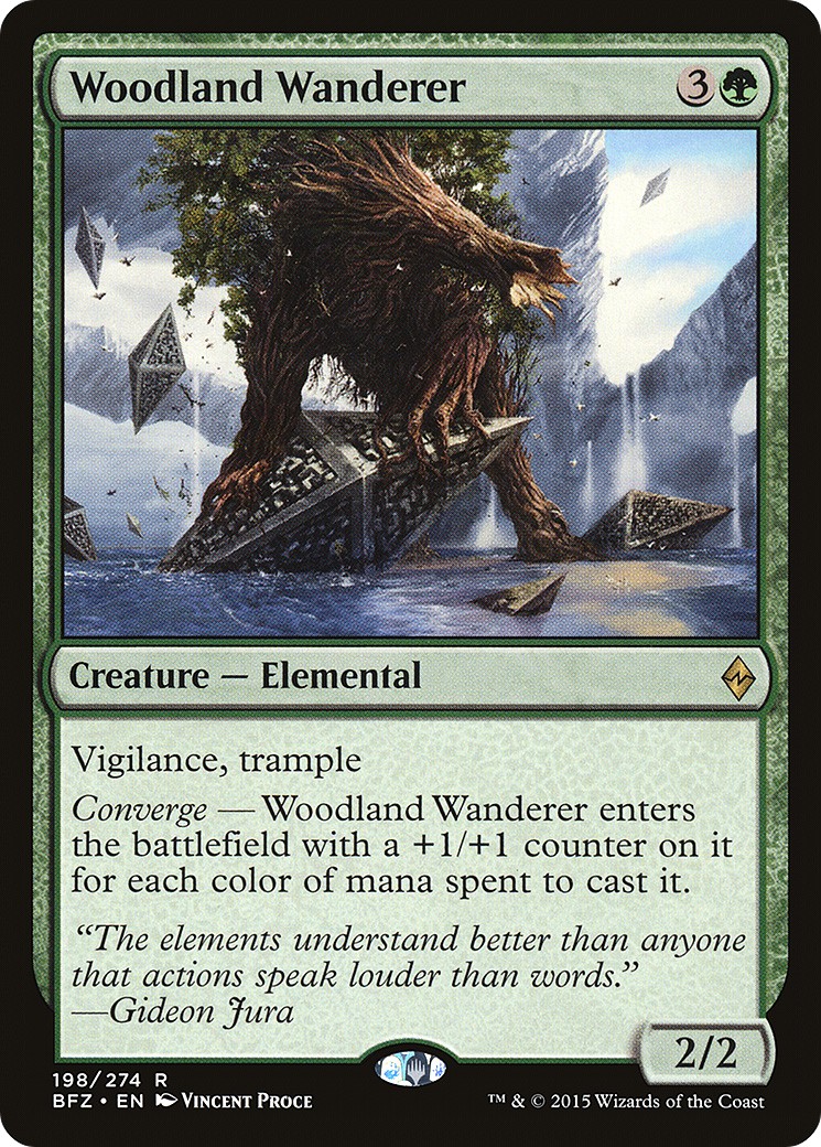 2015 Magic: The Gathering Battle for Zendikar 2015 Magic: The Gathering Battle for Zendikar #198 trading card