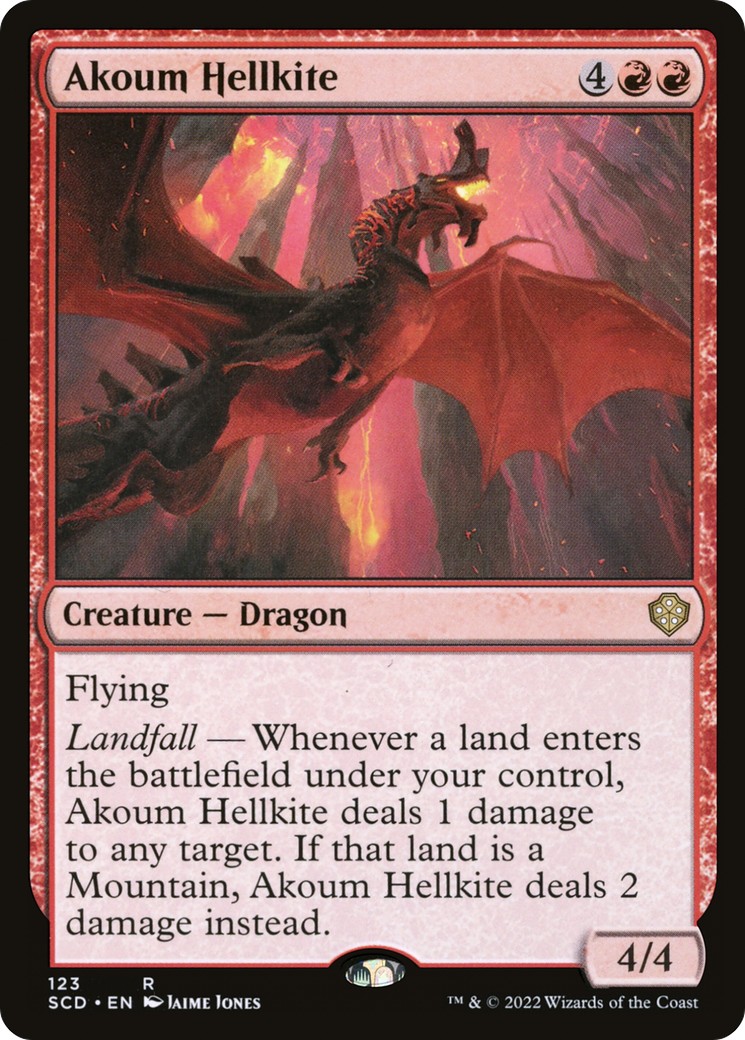 2022 Magic: The Gathering Starter Commander Decks 2022 Magic: The Gathering Starter Commander Decks #123 trading card