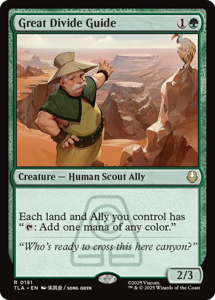 2025 Magic: The Gathering Avatar: The Last Airbender 2025 Magic: The Gathering Avatar: The Last Airbender #181 trading card
