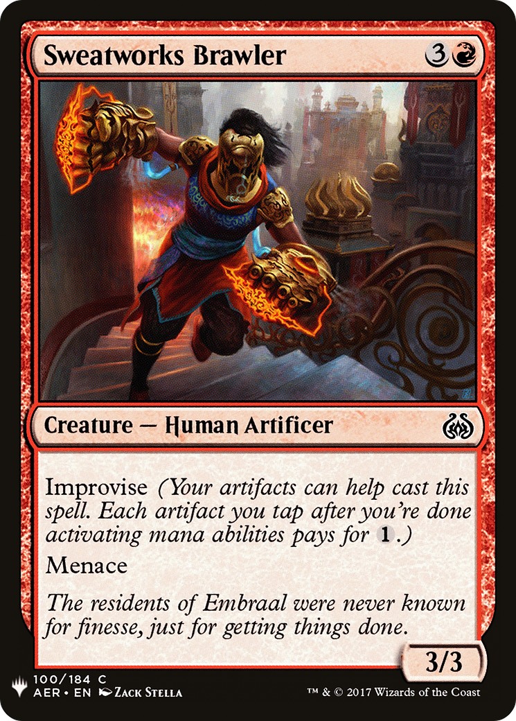 2019 Magic: The Gathering The List 2019 Magic: The Gathering The List #AER-100 trading card