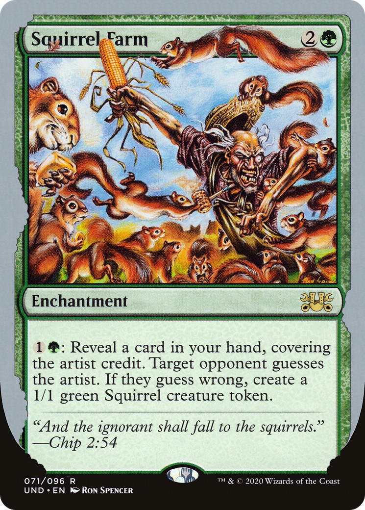 2020 Magic: The Gathering Unsanctioned 2020 Magic: The Gathering Unsanctioned #71 trading card