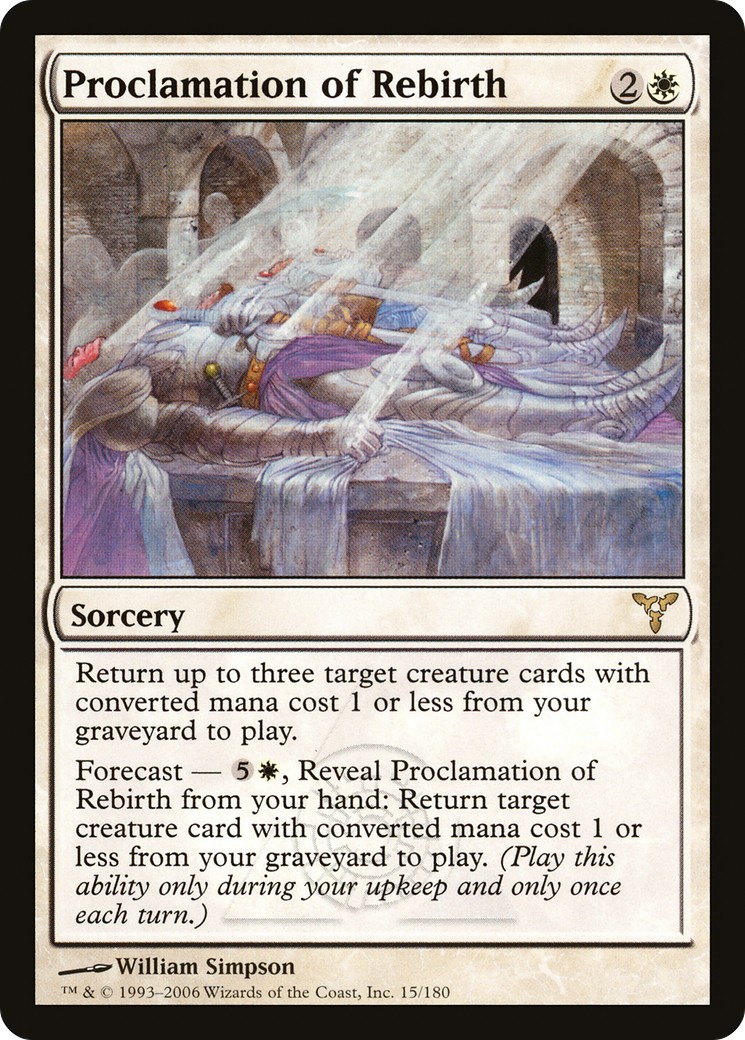 2006 Magic: The Gathering Dissension 2006 Magic: The Gathering Dissension #15 trading card