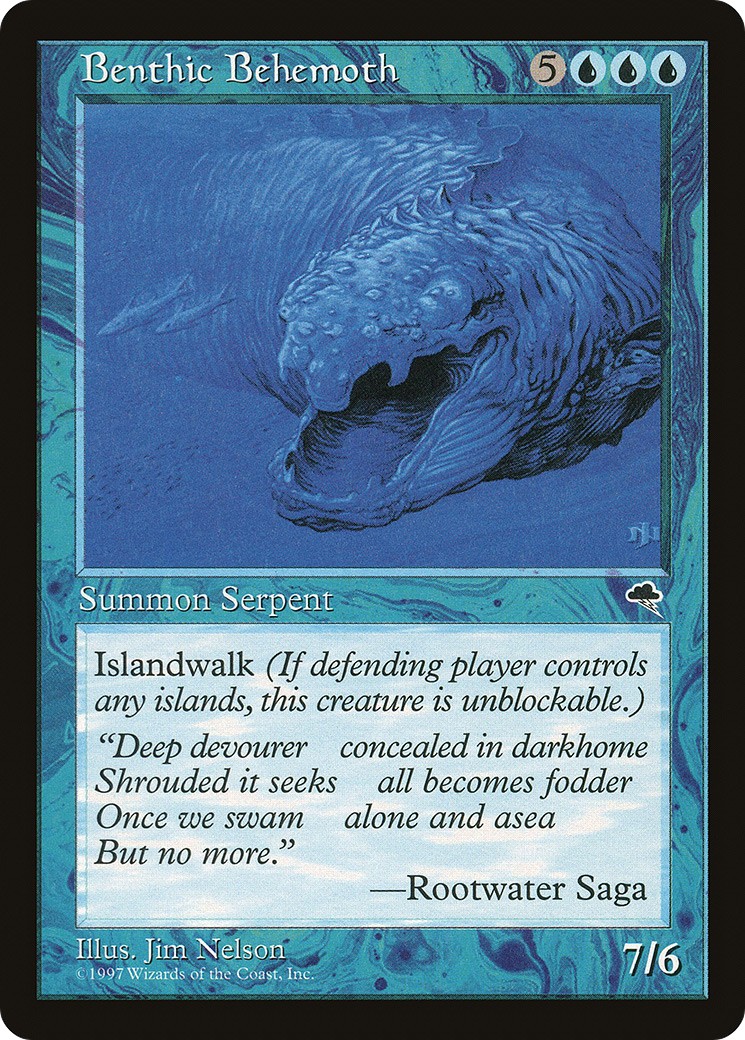 1997 Magic: The Gathering Tempest 1997 Magic: The Gathering Tempest #54 trading card