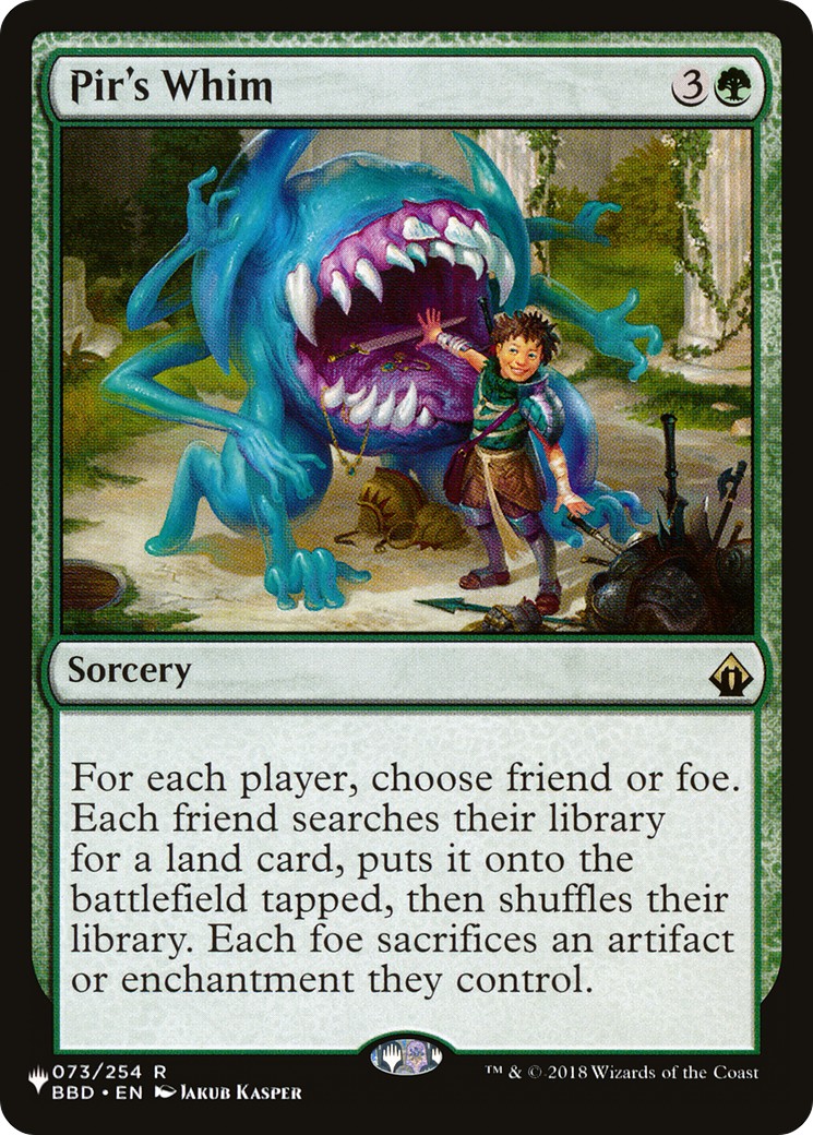 2021 Magic: The Gathering The List 2021 Magic: The Gathering The List #BBD-73 trading card