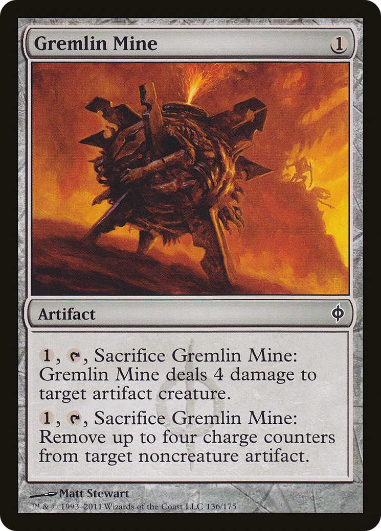 2011 Magic: The Gathering New Phyrexia 2011 Magic: The Gathering New Phyrexia #136 trading card
