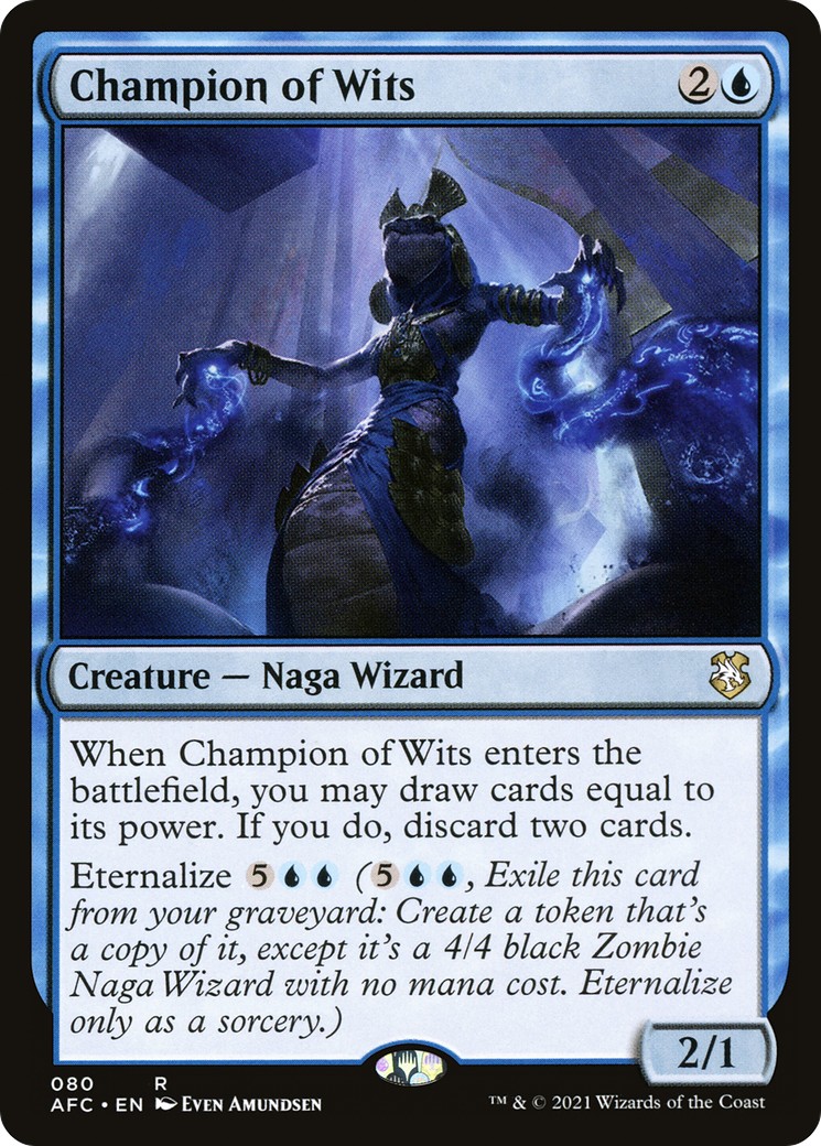 2021 Magic: The Gathering Forgotten Realms 2021 Magic: The Gathering Forgotten Realms #80 trading card