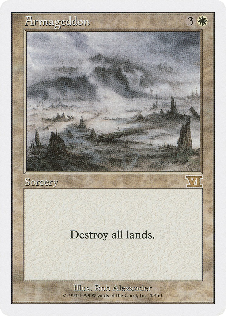 Armageddon (Rare · Normal) · 1999 · Classic Sixth Edition