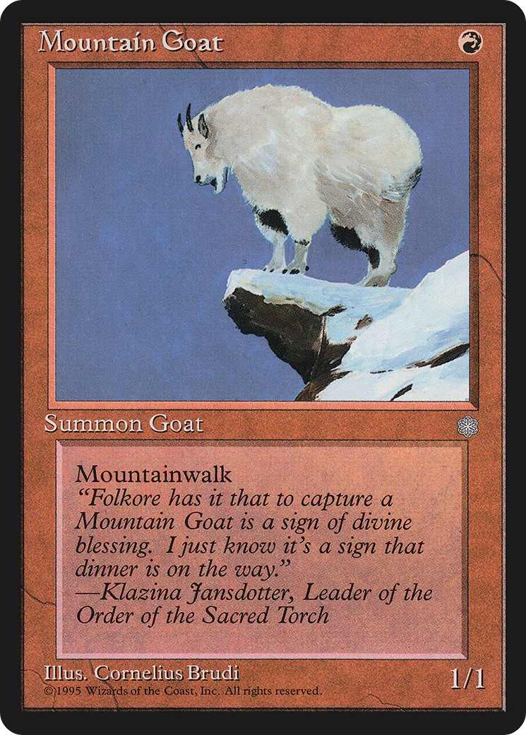 1995 Magic: The Gathering Ice Age 1995 Magic: The Gathering Ice Age #203 trading card