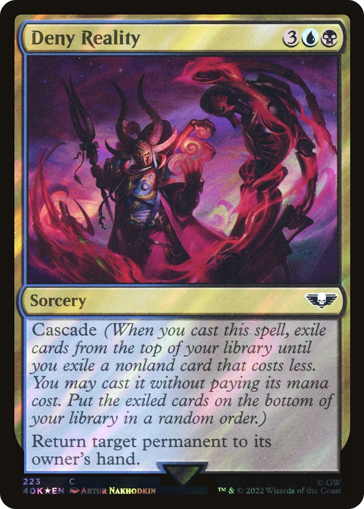 2022 Magic: The Gathering Warhammer 40,000 2022 Magic: The Gathering Warhammer 40,000 #223★ trading card
