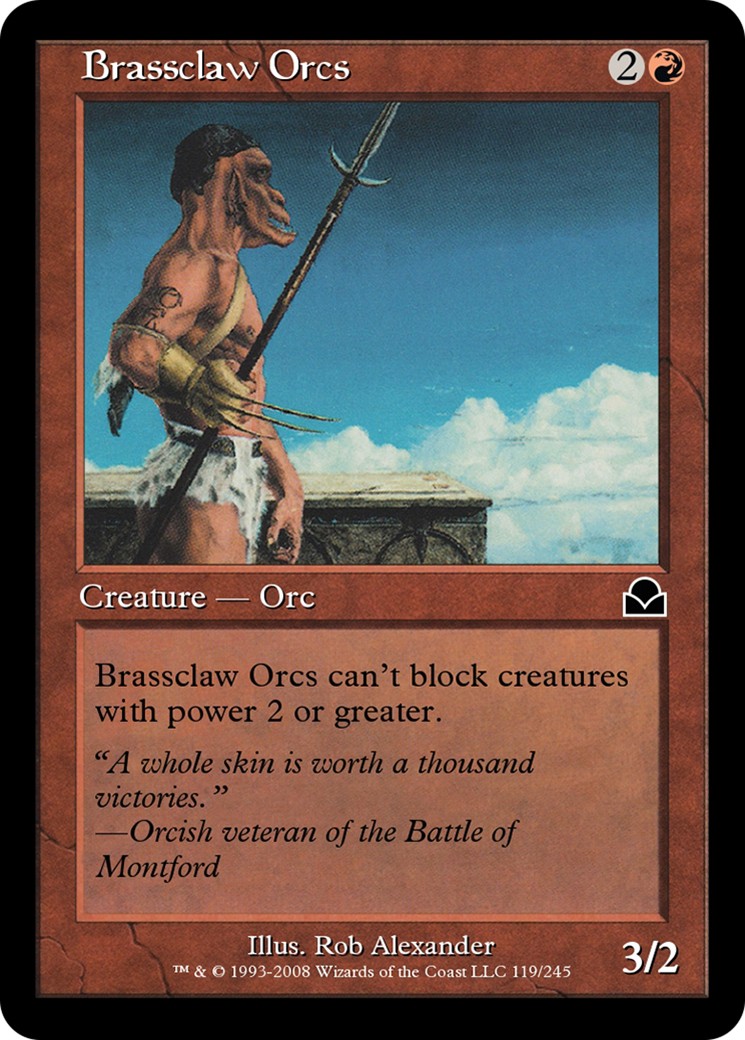 2008 Magic: The Gathering Masters Edition II 2008 Magic: The Gathering Masters Edition II #119 trading card