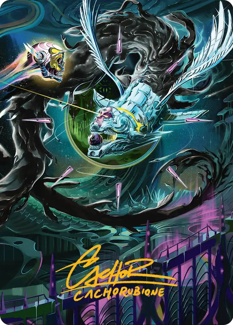 2025 Magic: The Gathering Edge of Eternities Art Series 2025 Magic: The Gathering Edge of Eternities Art Series #39 trading c
