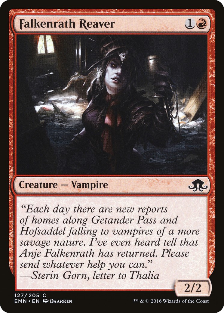 2016 Magic: The Gathering Eldritch Moon 2016 Magic: The Gathering Eldritch Moon #127 trading card