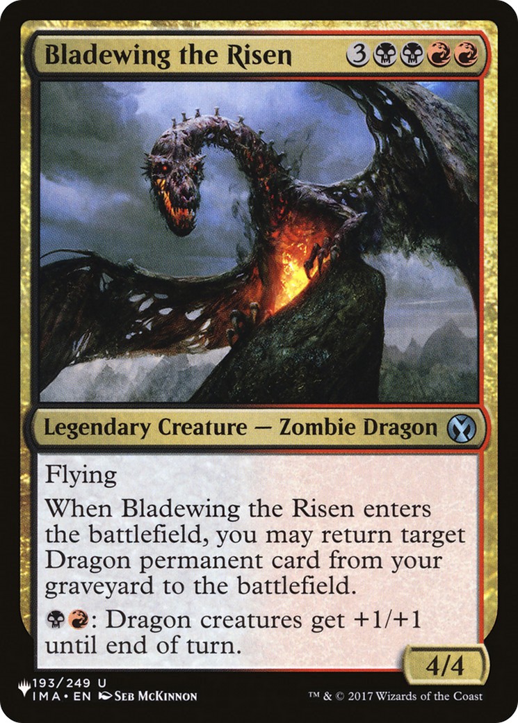 2023 Magic: The Gathering The List 2023 Magic: The Gathering The List #IMA-193 trading card