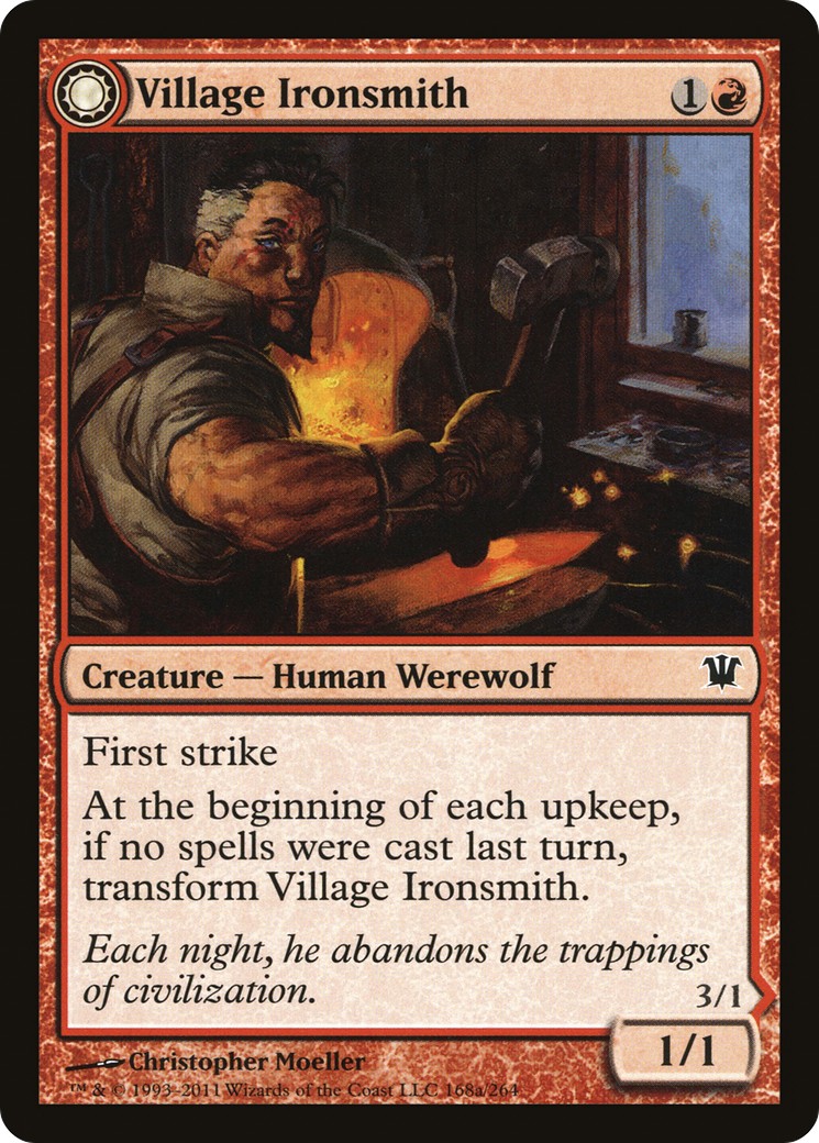 2011 Magic: The Gathering Innistrad 2011 Magic: The Gathering Innistrad #168 trading card
