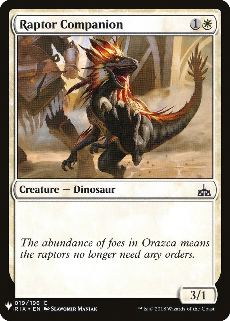 Raptor Companion - Image 1