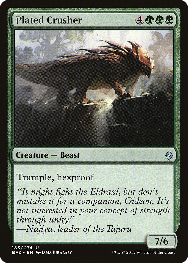 Plated Crusher - Image 1