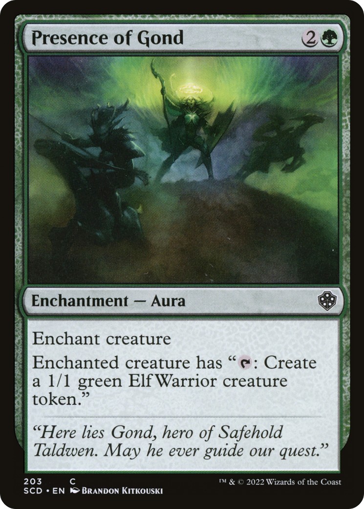 2022 Magic: The Gathering Starter Commander Decks 2022 Magic: The Gathering Starter Commander Decks #203 trading card