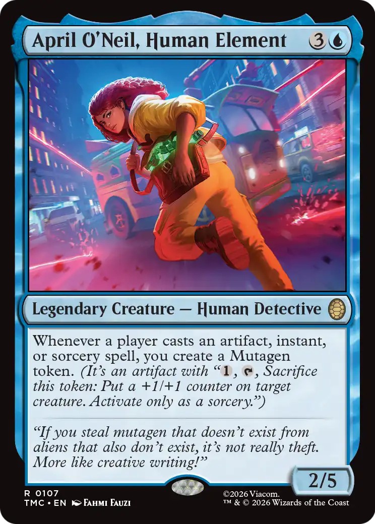 April O'Neil, Human Element - Image 1
