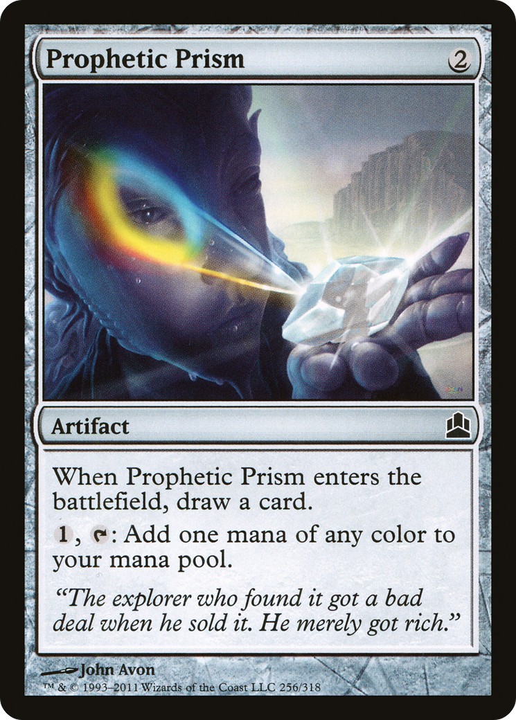 Prophetic Prism (Common · Normal) · 2011 · Commander 2011