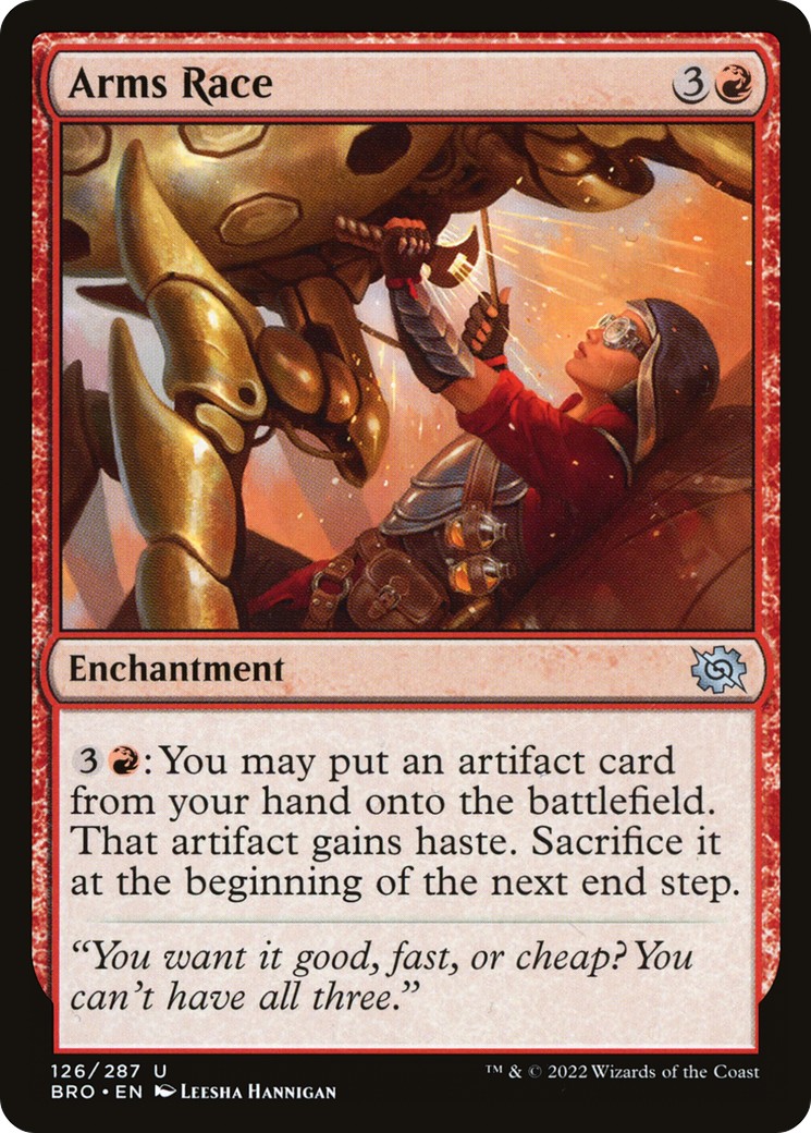2022 Magic: The Gathering The Brothers' War 2022 Magic: The Gathering The Brothers' War #126 trading card