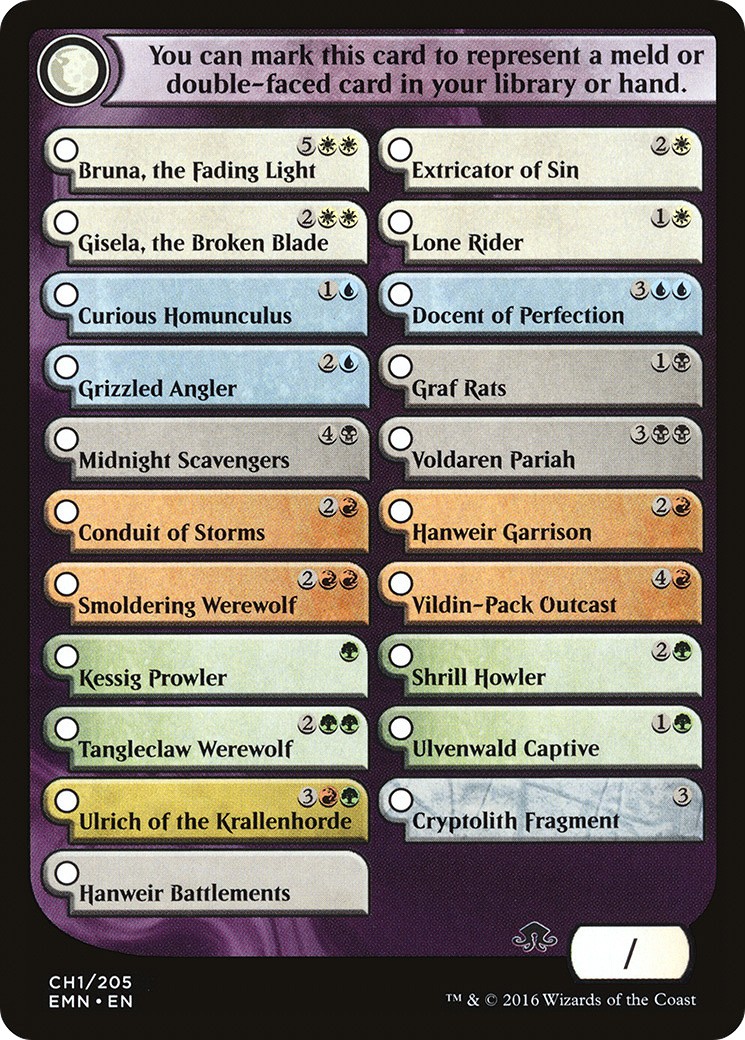 Eldritch Moon Checklist - Image 1