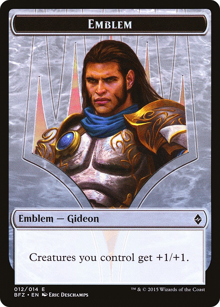 Gideon, Ally of Zendikar Emblem - Image 1