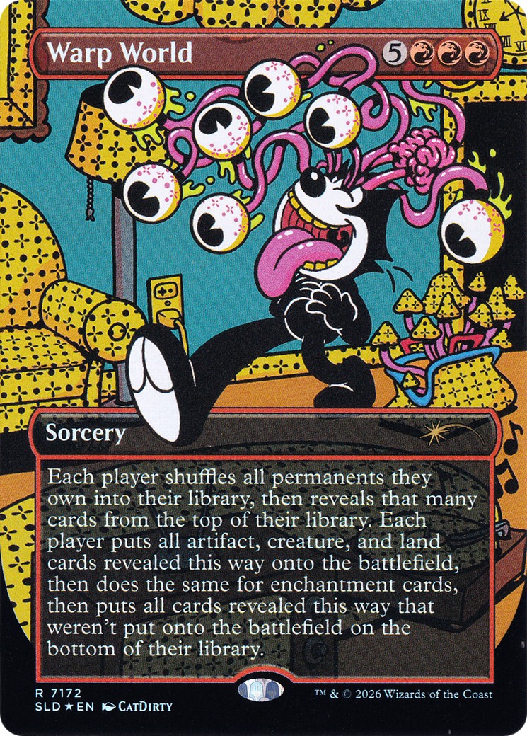 2026 Magic: The Gathering Secret Lair Drop 2026 Magic: The Gathering Secret Lair Drop #7172 trading card