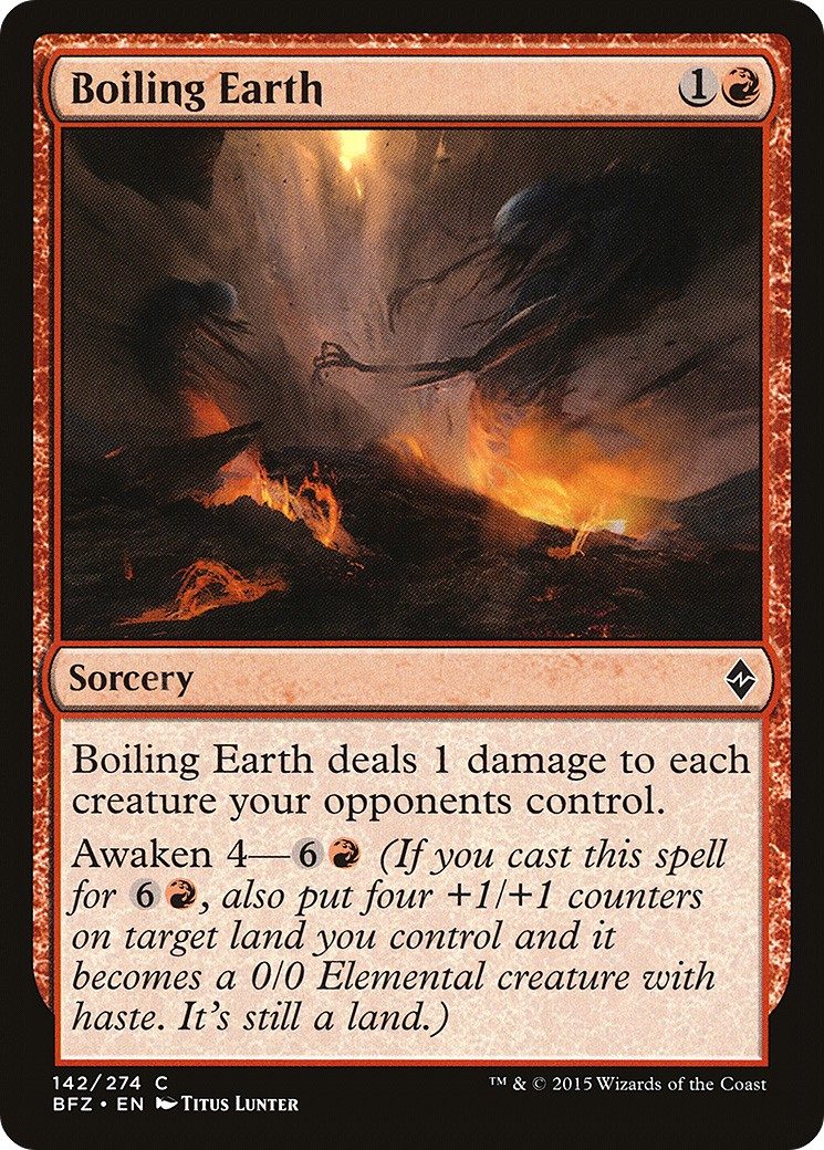 2015 Magic: The Gathering Battle for Zendikar 2015 Magic: The Gathering Battle for Zendikar #142 trading card