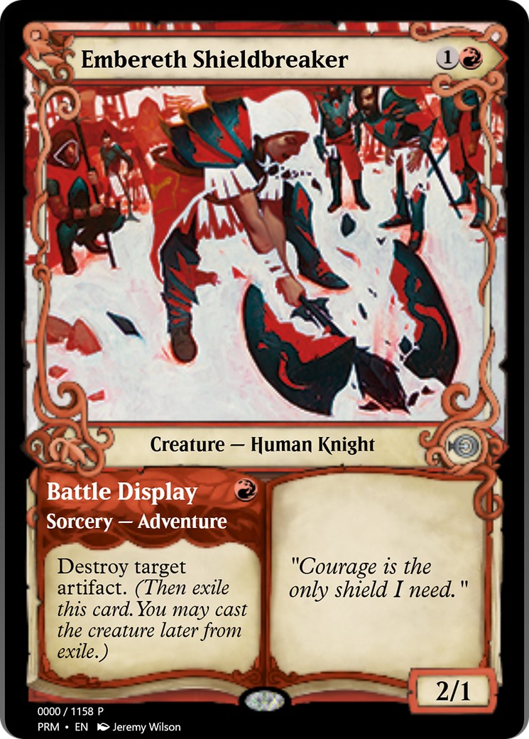 Embereth Shieldbreaker // Battle Display - Image 1