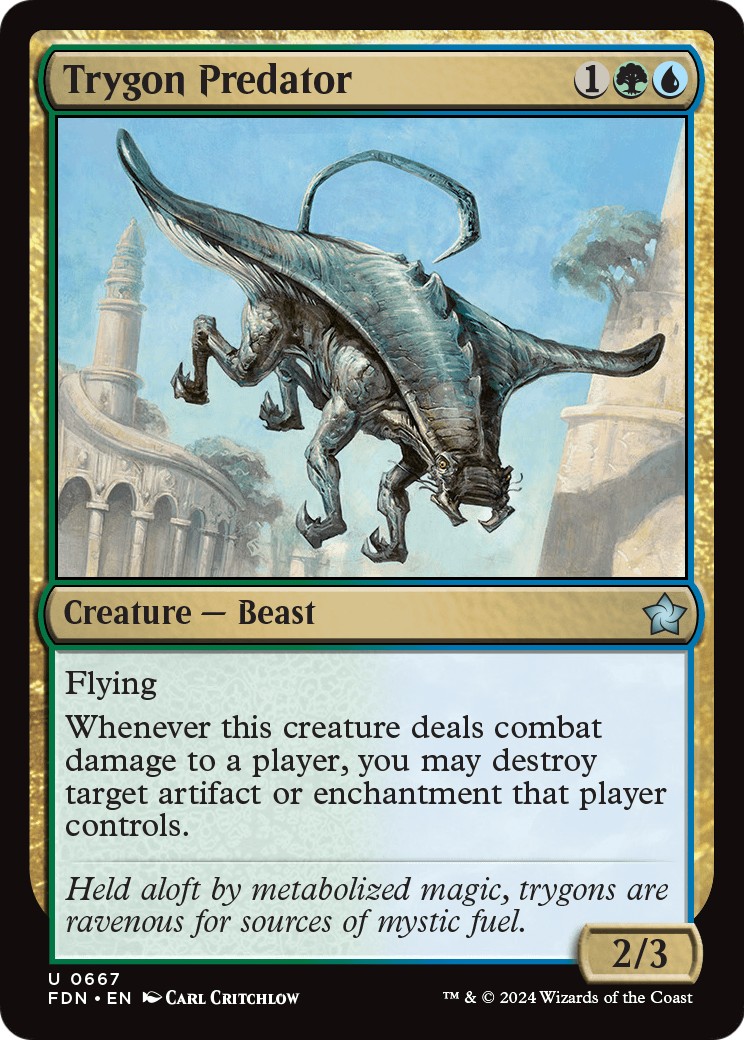 2024 Magic: The Gathering Foundations 2024 Magic: The Gathering Foundations #667 trading card