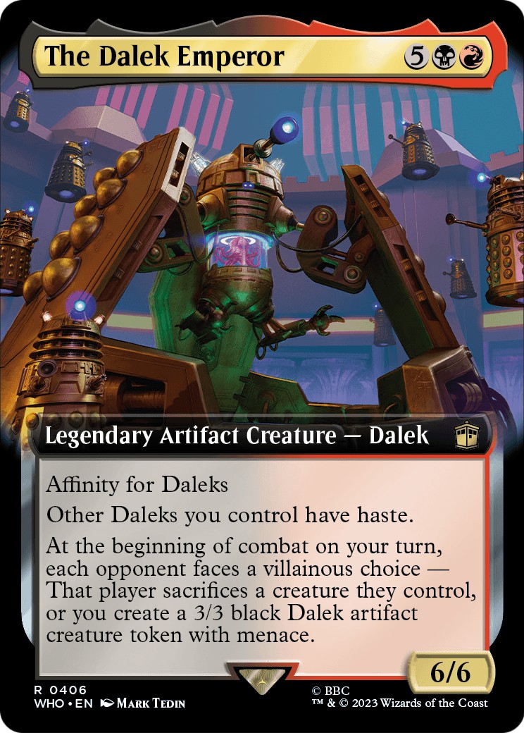 2023 Magic: The Gathering Doctor Who 2023 Magic: The Gathering Doctor Who #406 trading card