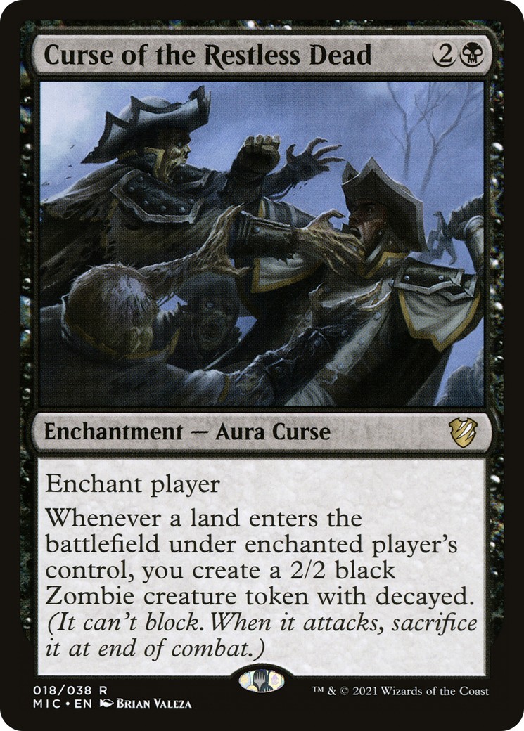 2021 Magic: The Gathering Midnight Hunt 2021 Magic: The Gathering Midnight Hunt #18 trading card