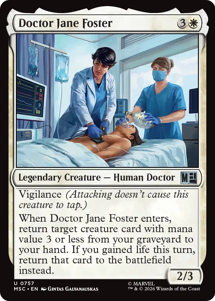 2026 Magic: The Gathering Marvel Super Heroes 2026 Magic: The Gathering Marvel Super Heroes #757 trading card