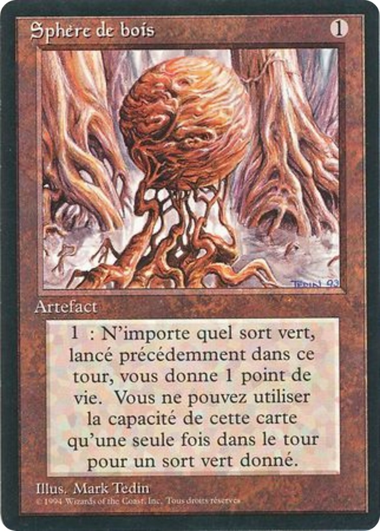 Wooden Sphere - Image 1