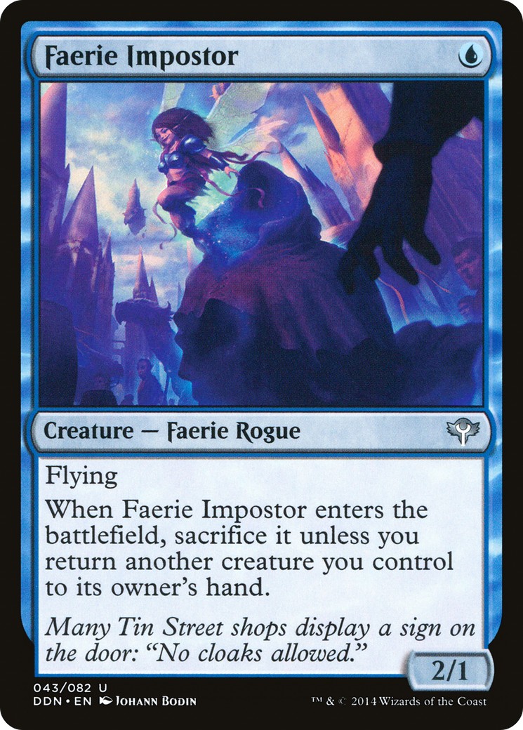 2014 Magic: The Gathering Duel Decks: Speed vs. Cunning 2014 Magic: The Gathering Duel Decks: Speed vs. Cunning #43 trading c