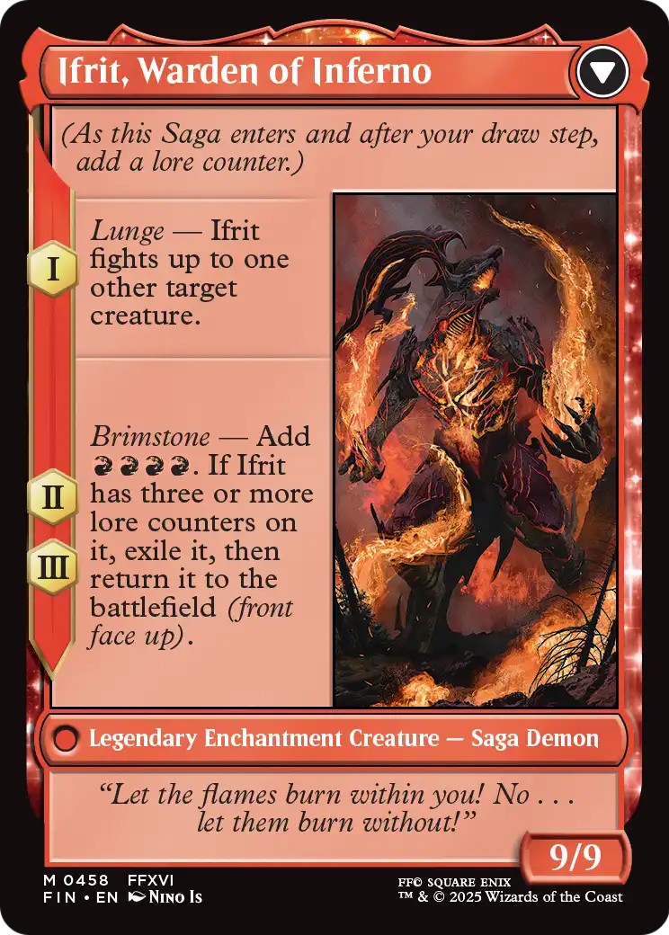 Clive, Ifrit's Dominant // Ifrit, Warden of Inferno thumbnail 2