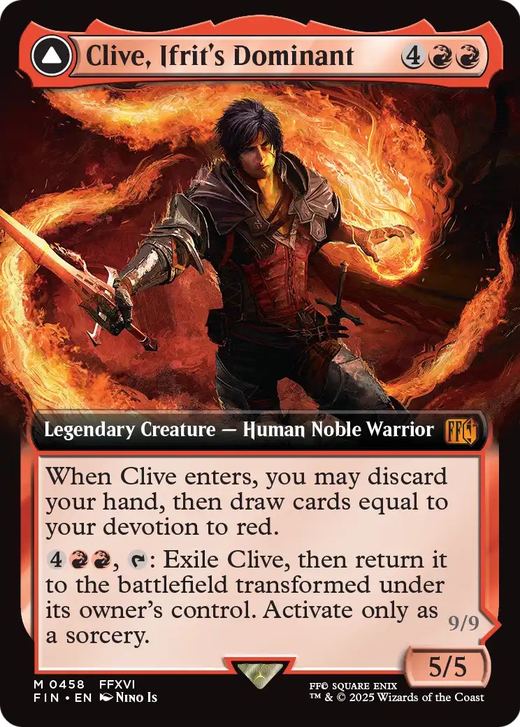 Clive, Ifrit's Dominant // Ifrit, Warden of Inferno - Image 1